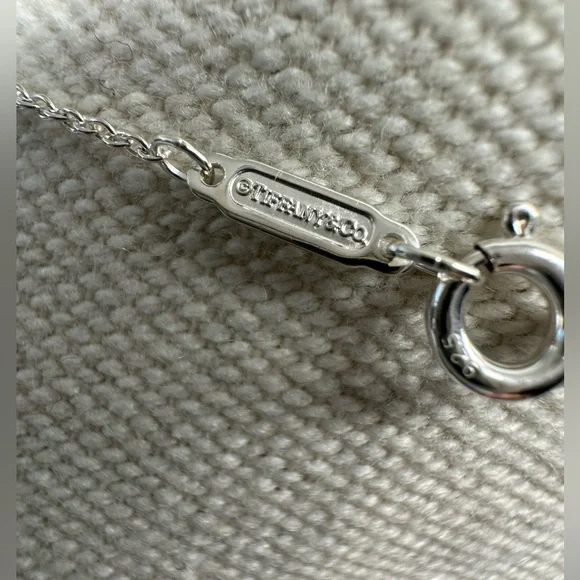 Tiffany & Co. Go Women 2018 Necklace Silver 925 40cm